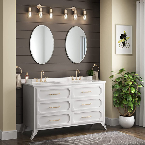 Latitude Run® Beveled Frameless Vanity Mirror Wayfair